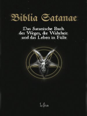 cover image of Biblia Satanae